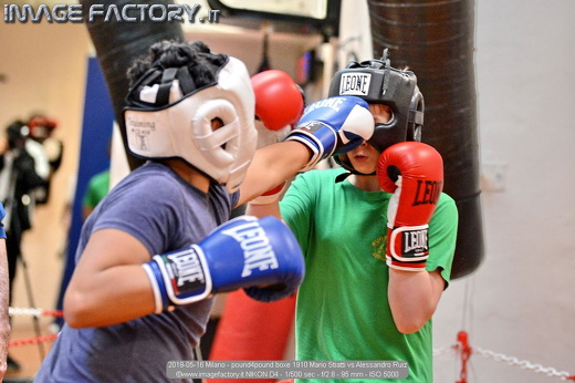 2019-05-16 Milano - pound4pound boxe 1910 Mario Stiatti vs Alessandro Ruiz
